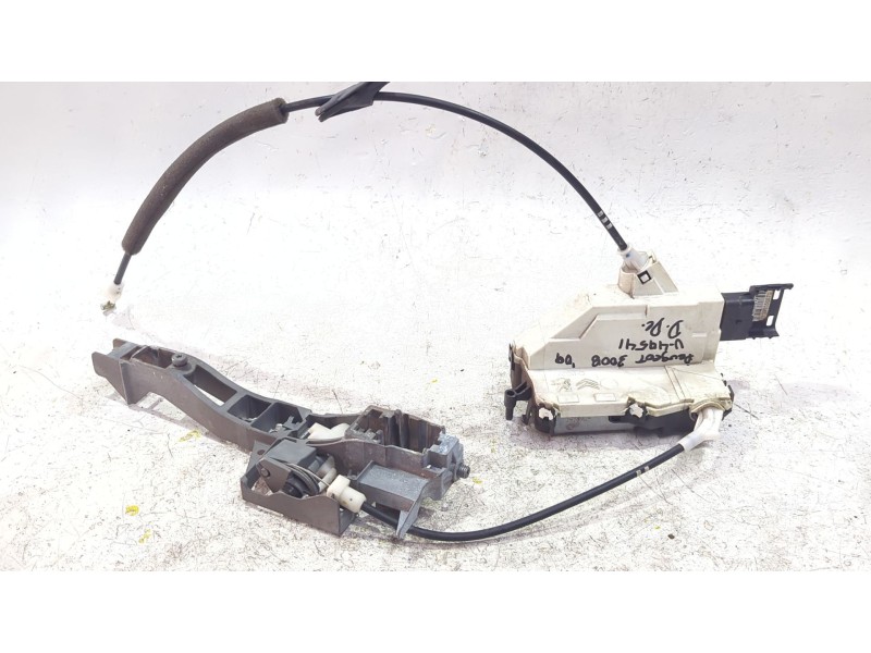 Recambio de cerradura puerta delantera derecha para peugeot 3008 i monospace (0u_) 1.6 vti referencia OEM IAM 9684559980  