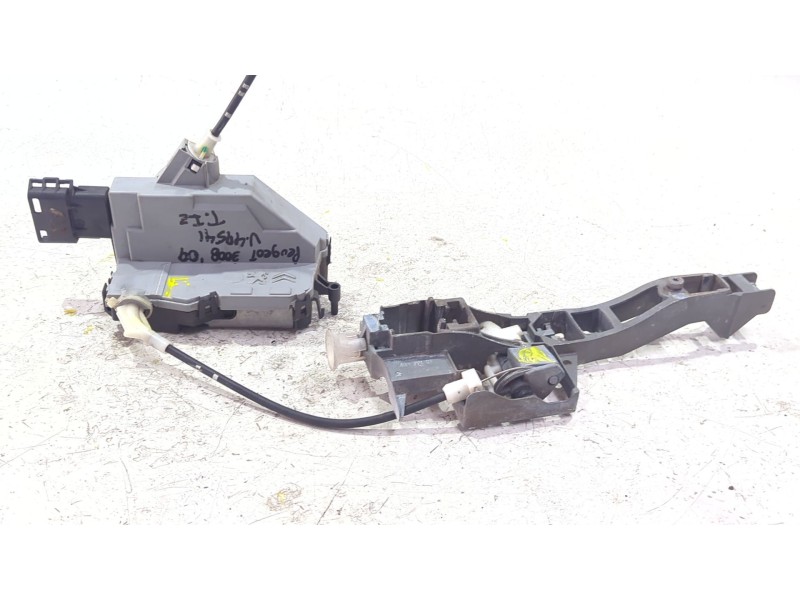Recambio de cerradura puerta trasera izquierda para peugeot 3008 i monospace (0u_) 1.6 vti referencia OEM IAM 9684560080  