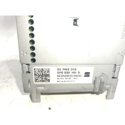 Recambio de sistema audio / radio cd para seat leon (1p1) 1.6 tdi referencia OEM IAM 5P0035191D  