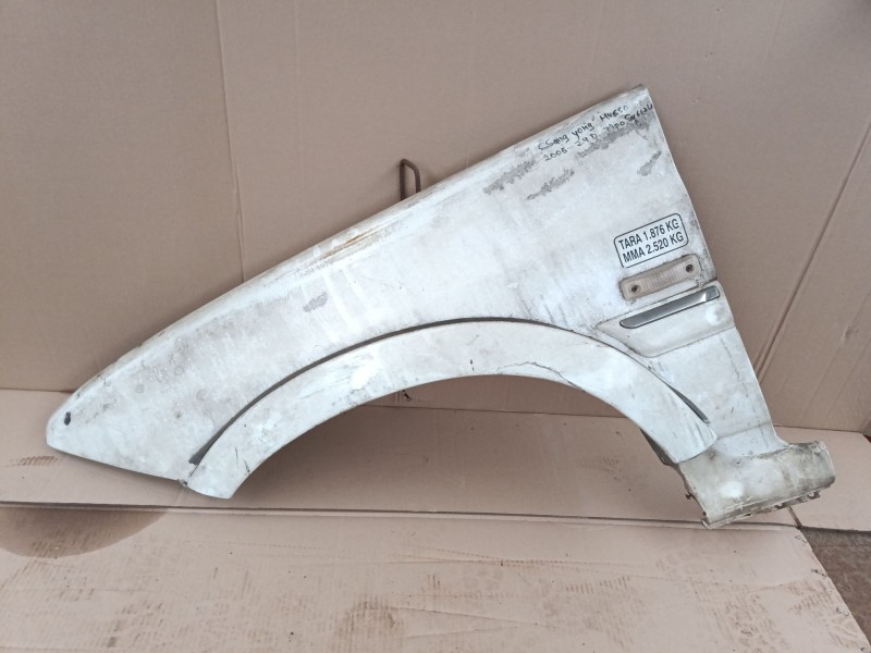 Recambio de aleta delantera izquierda para ssangyong musso (01.1996) 2.9 d referencia OEM IAM   