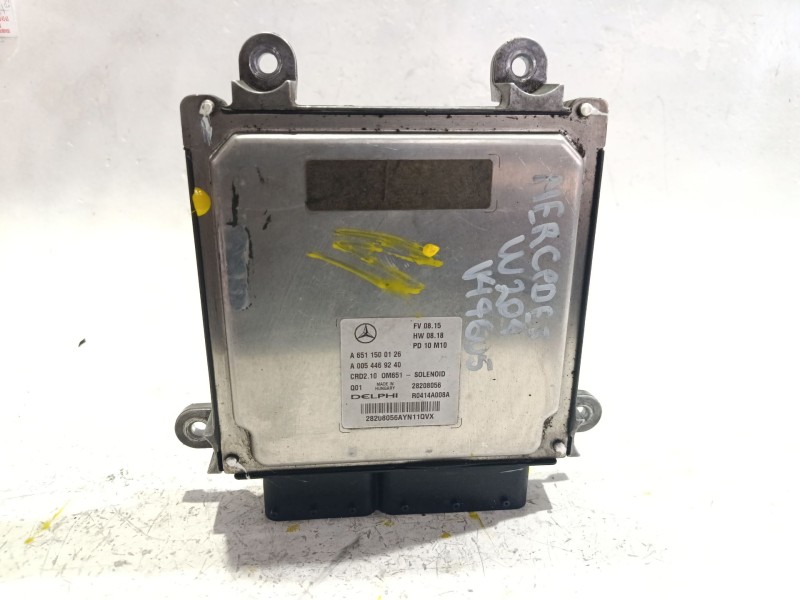 Recambio de centralita inyeccion para mercedes-benz clase c (w204) c 200 cdi (204.001) referencia OEM IAM A6511500126  