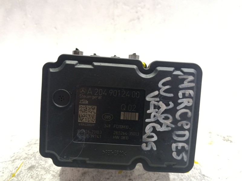 Recambio de nucleo abs para mercedes-benz clase c (w204) c 200 cdi (204.001) referencia OEM IAM A2049012400  