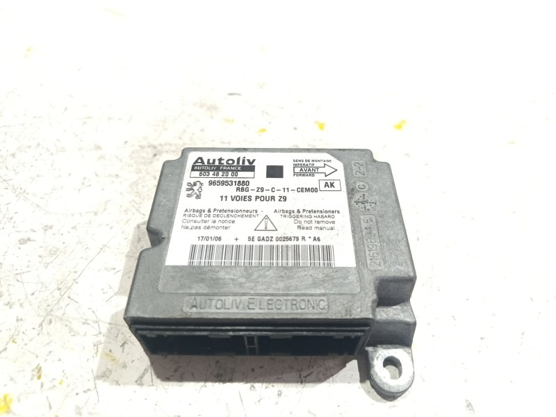 Recambio de centralita airbag para peugeot 607 (9d, 9u) 2.0 hdi referencia OEM IAM 9659531880  