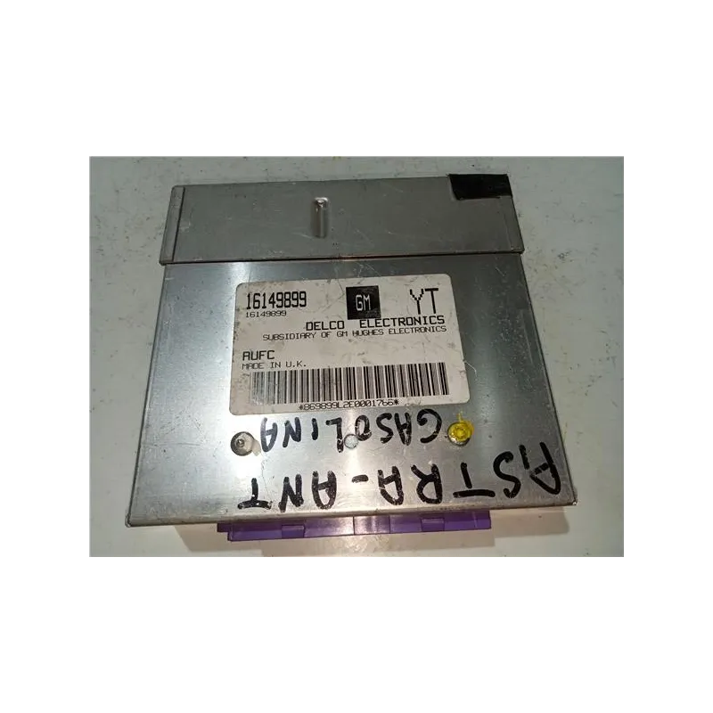 Recambio de centralita inyeccion para opel astra f berlina (1991) 1.7 tds referencia OEM IAM 16149899  