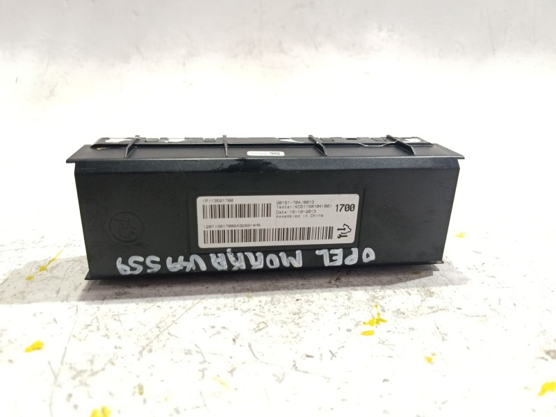 Recambio de modulo electronico para opel mokka / mokka x (j13) 1.7 cdti (_76) referencia OEM IAM 901517040013  
