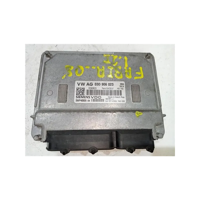 Recambio de centralita inyeccion para skoda fabia (5j2)(2007) 1.4 tdi referencia OEM IAM 03D906023 PETROLSIMOS9.1  