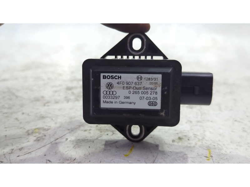 Recambio de sensor para audi a4 avant (8e)(2004) 2.0 tdi 16v referencia OEM IAM 4F0907637  
