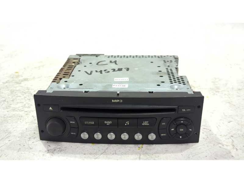 Recambio de sistema audio / radio cd para citroën c4 picasso (2007) 1.6 hdi referencia OEM IAM 96591777XT  