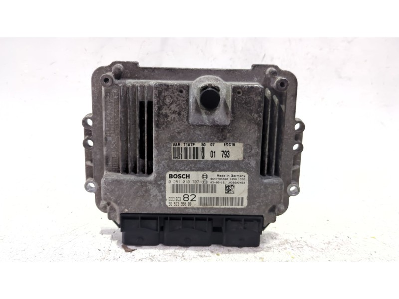 Recambio de centralita inyeccion para peugeot 206 hatchback (2a/c) 1.4 hdi eco 70 referencia OEM IAM 0281010707  