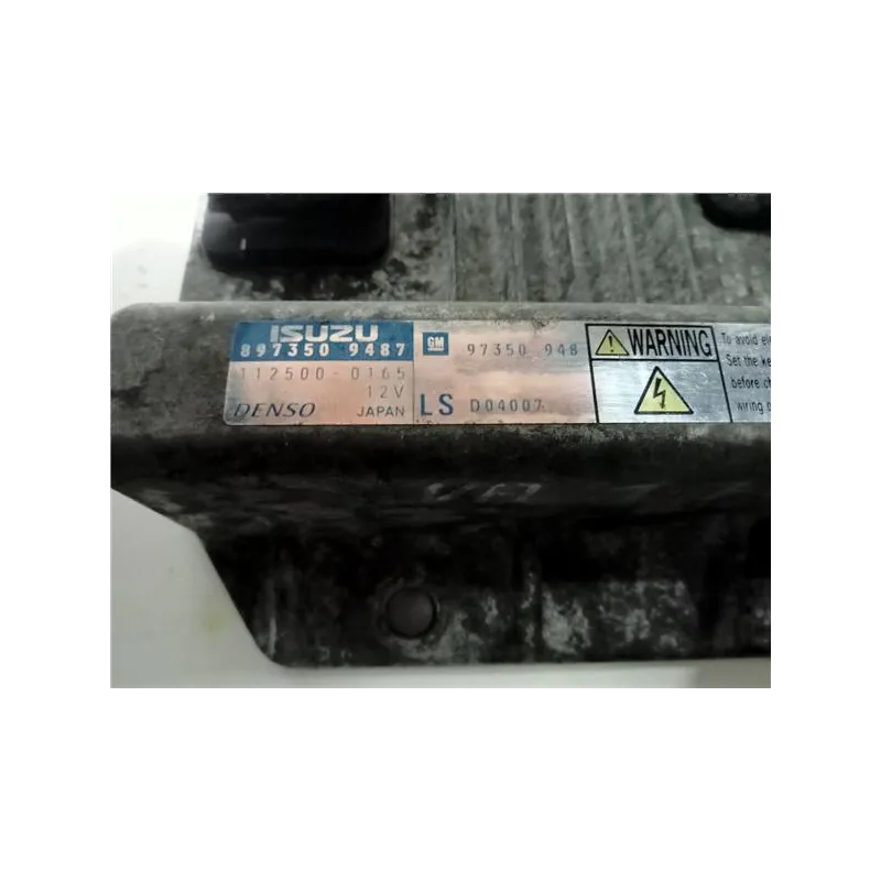 Recambio de centralita inyeccion para opel meriva (2003) 1.7 cdti referencia OEM IAM 8973509487  