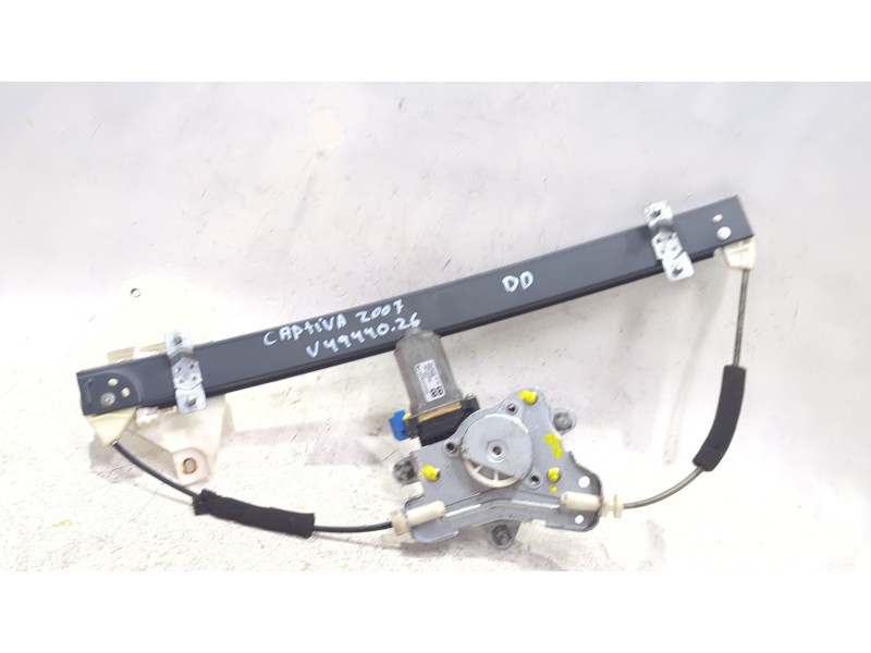 Recambio de mecanismo elevalunas delantero derecho para chevrolet captiva (c100, c140) 2.0 d 4wd referencia OEM IAM 96627080  