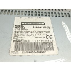 Recambio de sistema audio / radio cd para citroën c5 berlina hdi (dcrhzb, dcrhze) referencia OEM IAM 96489098ZE  