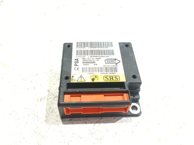 Recambio de centralita airbag para citroën c5 berlina hdi (dcrhzb, dcrhze) referencia OEM IAM 9648665580  