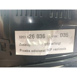 Recambio de cuadro completo para audi a4 b6 (8e2) 1.8 t referencia OEM IAM 0263626036D  