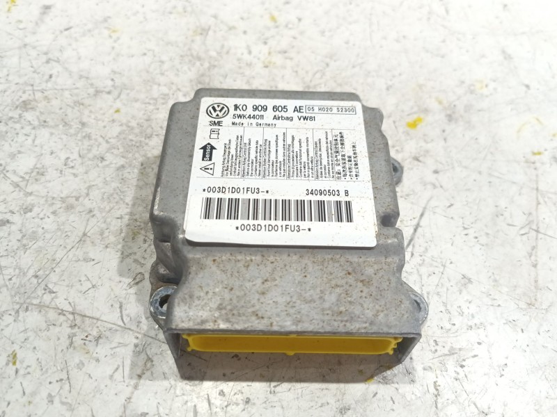 Recambio de centralita airbag para volkswagen scirocco iii (137, 138) 2.0 tfsi referencia OEM IAM 1K0909605AE  