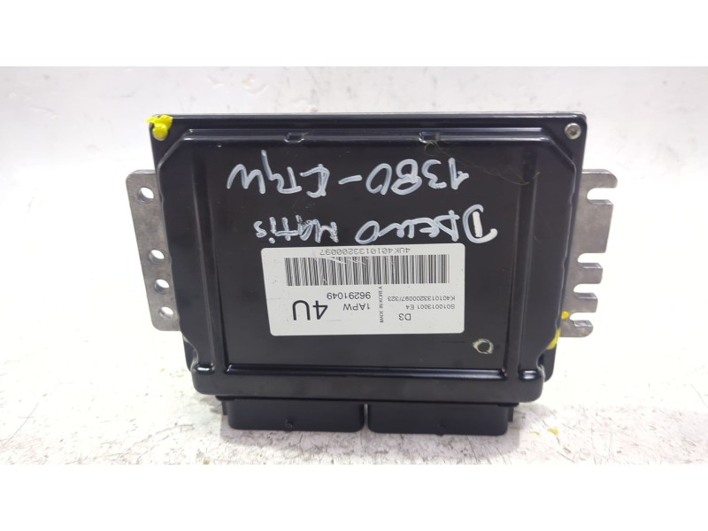 Recambio de centralita inyeccion para daewoo matiz (1997) 0.8 referencia OEM IAM 96291049  