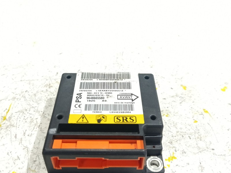 Recambio de centralita airbag para citroën c5 berlina hdi (dcrhzb, dcrhze) referencia OEM IAM 9648665580  