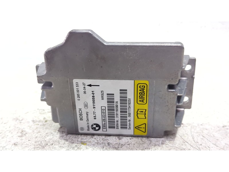 Recambio de centralita airbag para bmw 1 (e87) 116 i referencia OEM IAM 0285001533  