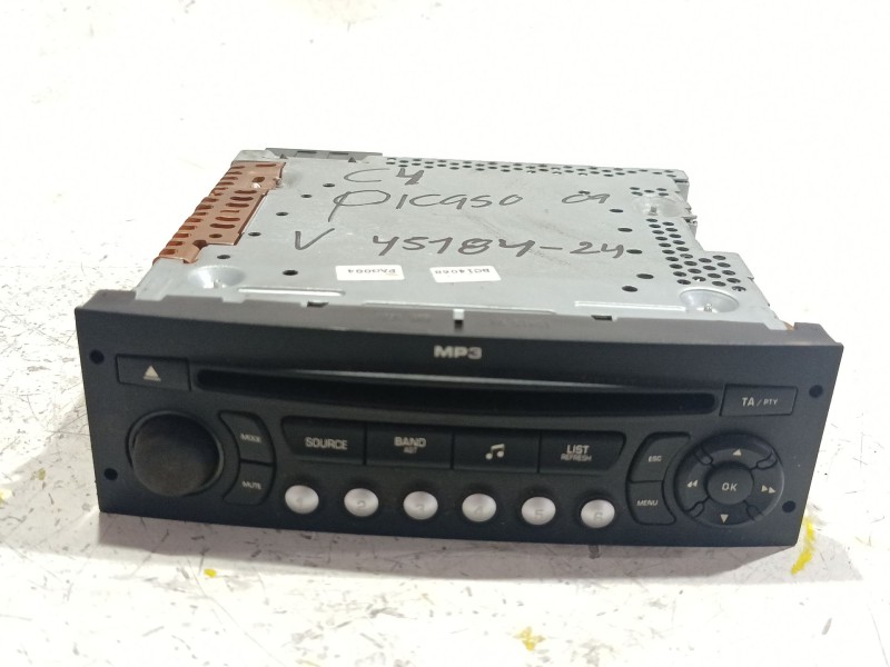 Recambio de sistema audio / radio cd para citroën c4 picasso (2007) 2.0 hdi referencia OEM IAM 96645891XT01  