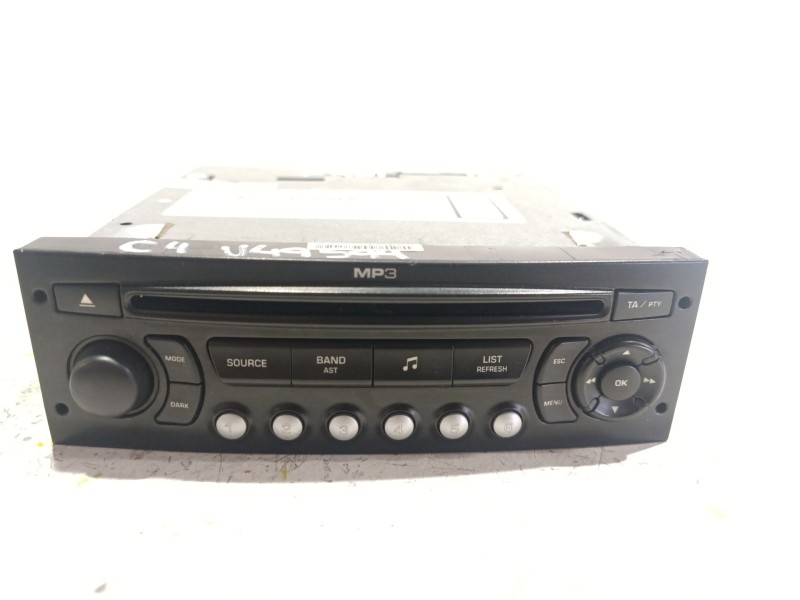 Recambio de sistema audio / radio cd para citroën c4 i (lc_) 1.6 hdi referencia OEM IAM 7645136393  