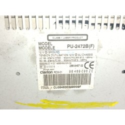 Recambio de sistema audio / radio cd para citroën c5 berlina hdi (dcrhzb, dcrhze) referencia OEM IAM 96489098ZE  