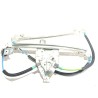 Recambio de mecanismo elevalunas delantero izquierdo para peugeot 607 (9d, 9u) 2.2 hdi referencia OEM IAM 9650734980  
