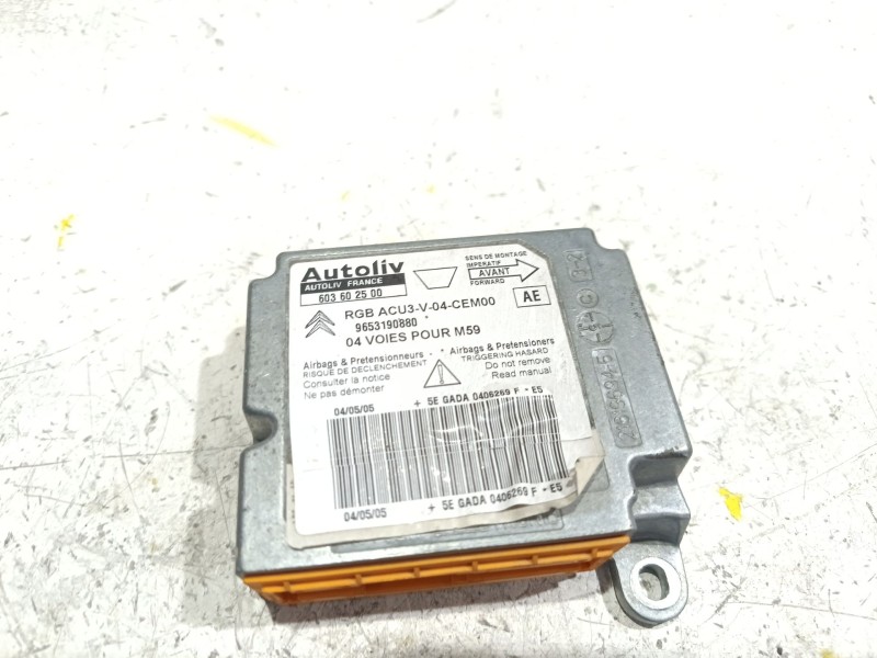 CENTRALITA AIRBAG 9653190880 