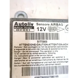 Recambio de centralita airbag para fiat doblo furgoneta/monovolumen (223_) 1.3 d multijet referencia OEM IAM 608673600E  