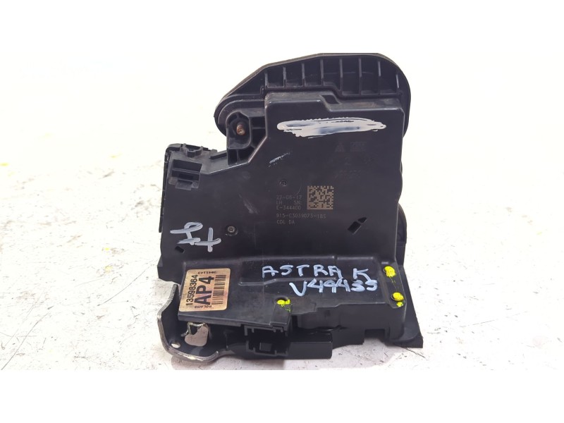 CERRADURA PUERTA TRASERA IZQUIERDA 13598364 