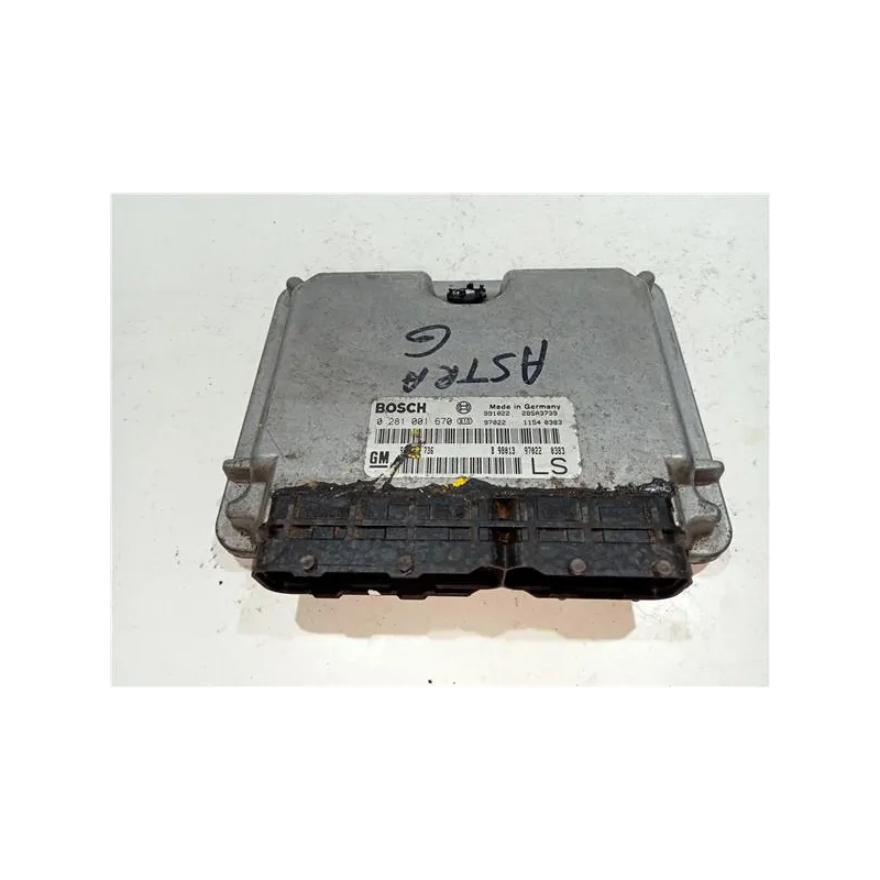 Recambio de centralita inyeccion para opel astra g berlina di referencia OEM IAM 0281001670  