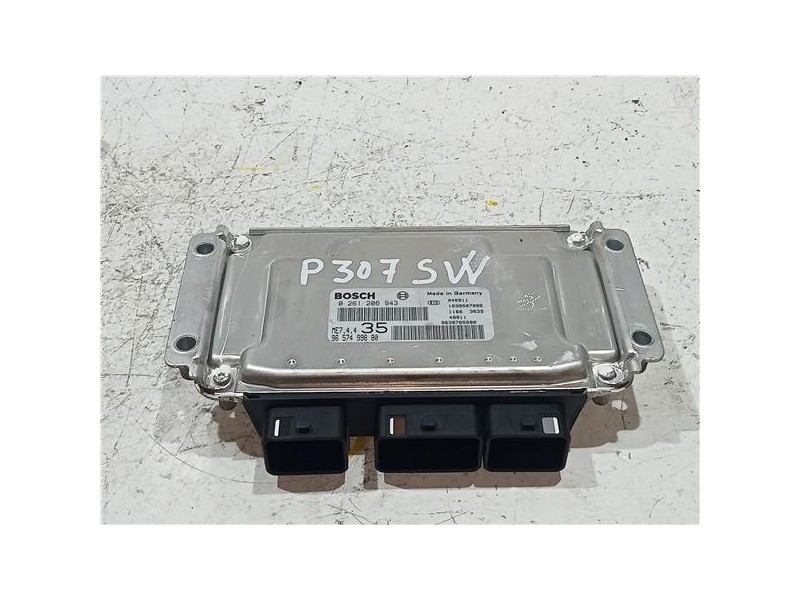 Recambio de centralita inyeccion para peugeot 307 break / sw (s1)(04.200206.2005) 1.6 16v referencia OEM IAM 9657499880 ME74435 