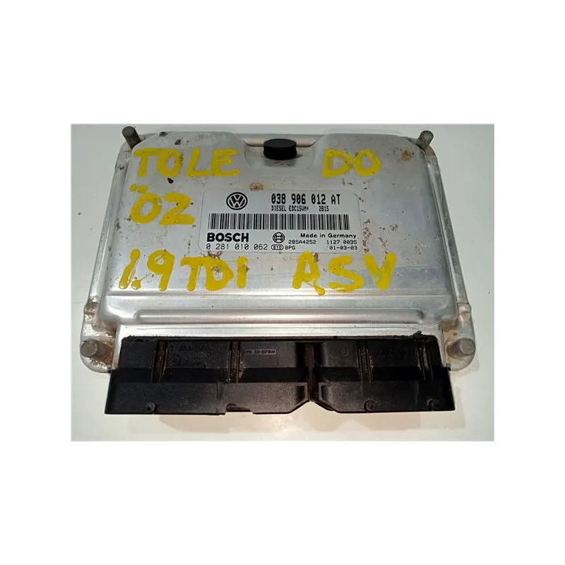 Recambio de centralita inyeccion para seat toledo (1m2)(03.1999) 1.9 tdi referencia OEM IAM 038906012AT  