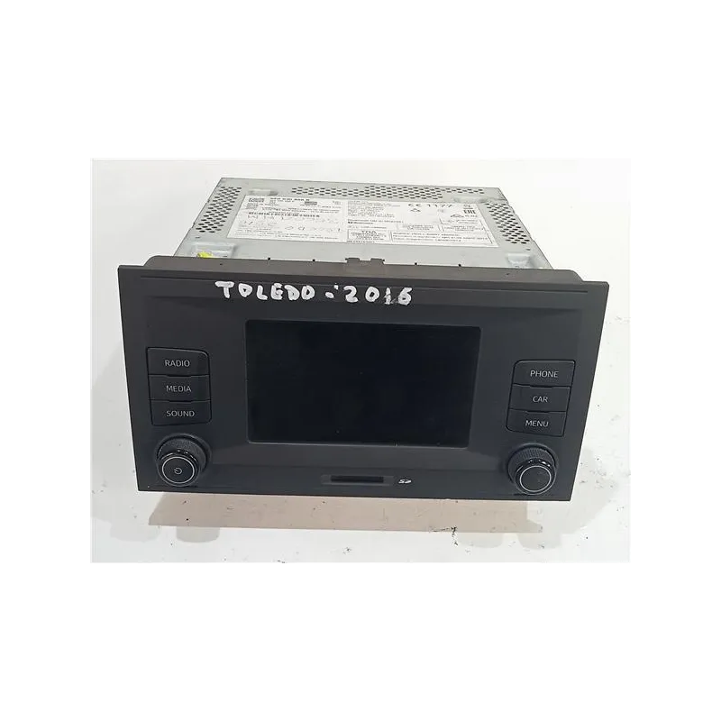 Recambio de radio cd para seat toledo (kg3)(07.2012) referencia OEM IAM 5F0035888B  