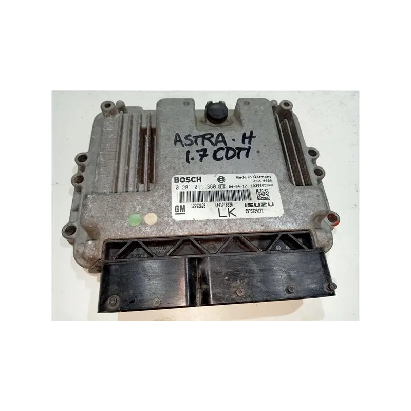 Recambio de centralita inyeccion para opel astra h berlina (2004) 1.6 referencia OEM IAM 0281011380  