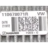 Recambio de caja precalentamiento para renault clio iv (bh_) 1.5 dci 90 referencia OEM IAM 110678071R  