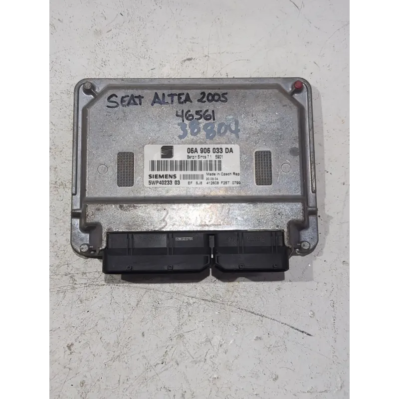 Recambio de centralita inyeccion para seat altea (5p1) 1.6 referencia OEM IAM 06A906033DA  