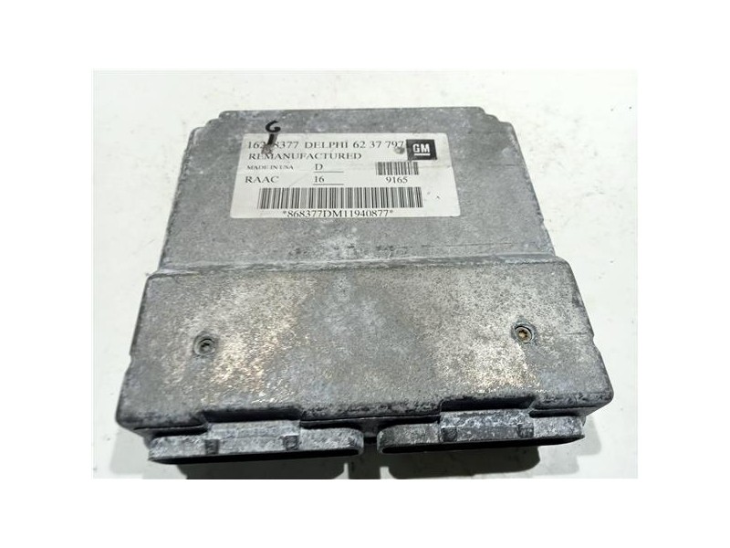 Recambio de centralita inyeccion para opel astra g berlina di referencia OEM IAM 16268377  