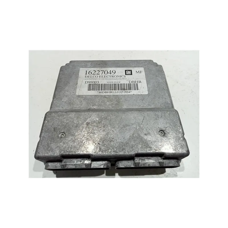 Recambio de centralita inyeccion para opel astra g berlina di referencia OEM IAM 16227049MF  