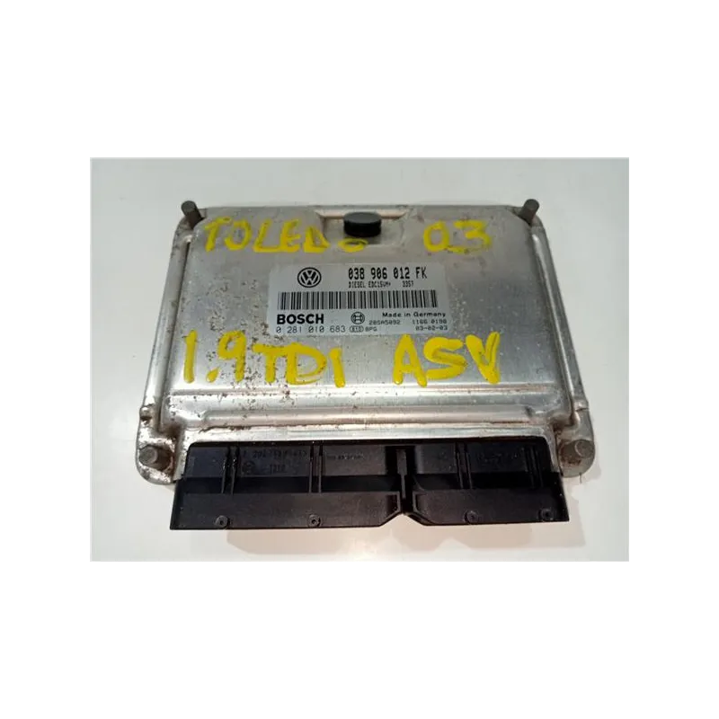 Recambio de centralita inyeccion para seat toledo (1m2)(03.1999) 1.9 tdi referencia OEM IAM 038906012FK  