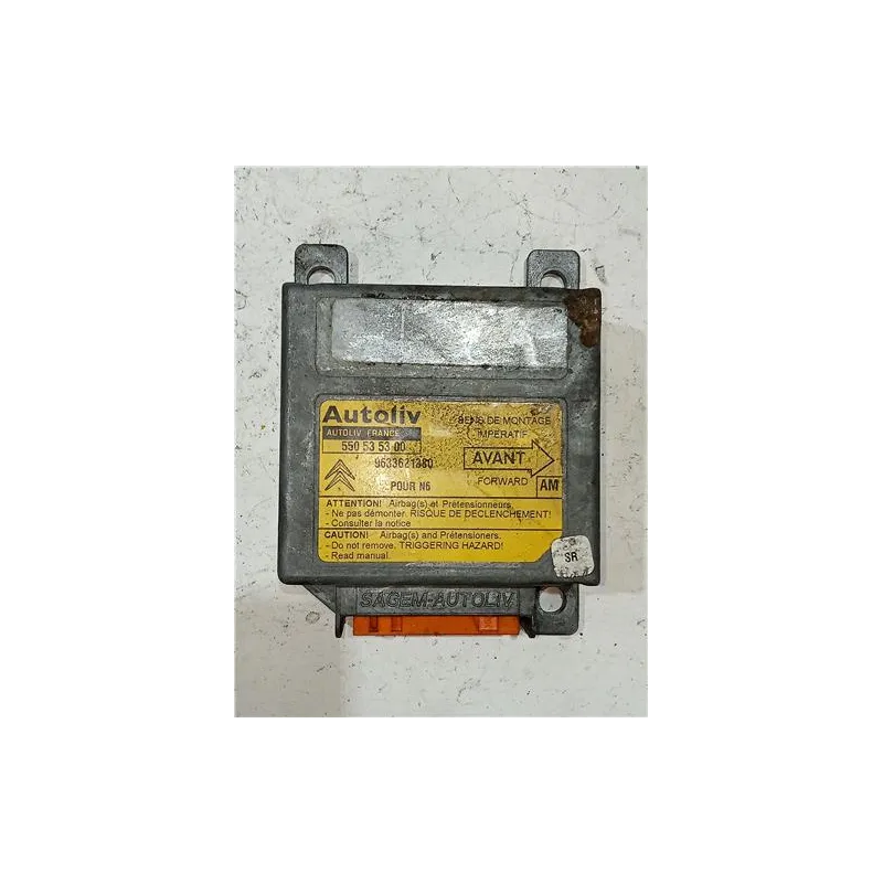 Recambio de centralita airbag para citroën xsara berlina (1997) 1.9 td referencia OEM IAM 550535300  
