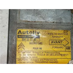 Recambio de centralita airbag para citroën xsara berlina (1997) 1.9 td referencia OEM IAM 550535300  