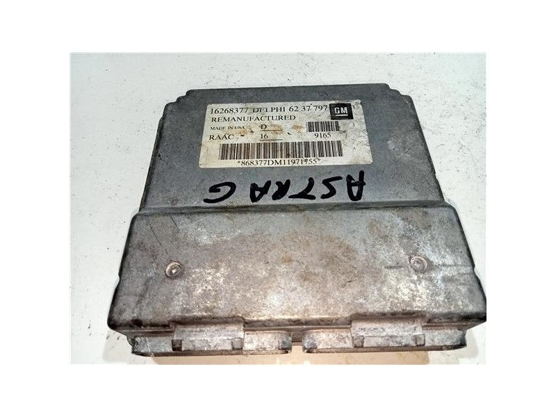 Recambio de centralita inyeccion para opel astra g berlina di referencia OEM IAM 16268377  