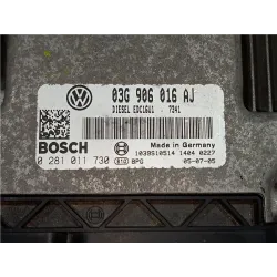 Recambio de centralita inyeccion para seat leon (1p1)(05.2005) tdi 16v referencia OEM IAM 03G906016AJ EDC16U1  