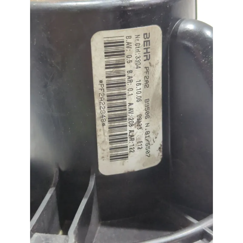 Recambio de motor calefaccion para peugeot 307 (3a/c) 1.4 16v referencia OEM IAM B9506  