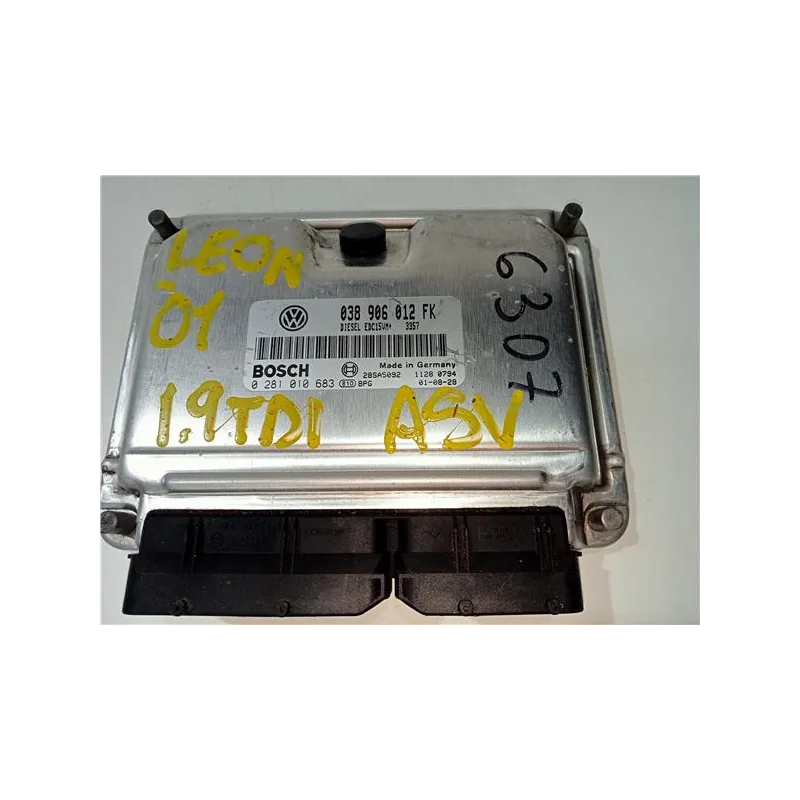 Recambio de centralita inyeccion para seat toledo (1m2)(03.1999) 1.9 tdi referencia OEM IAM 038906012FK  