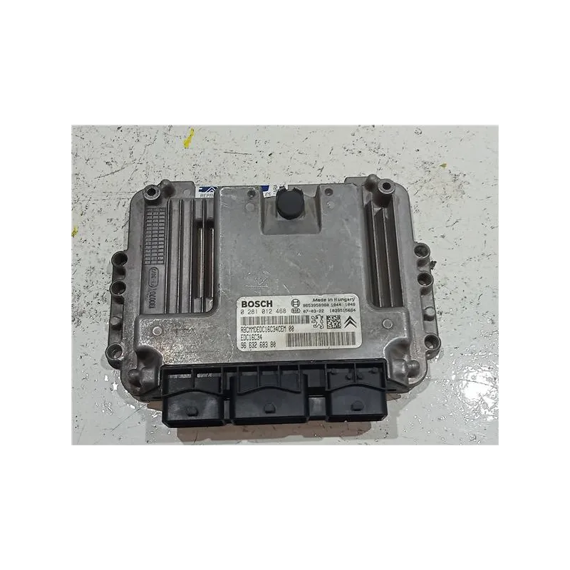 Recambio de centralita inyeccion para citroën xsara picasso (1999) 1.6 hdi referencia OEM IAM 0281012468 EDC16C34 9663268380  