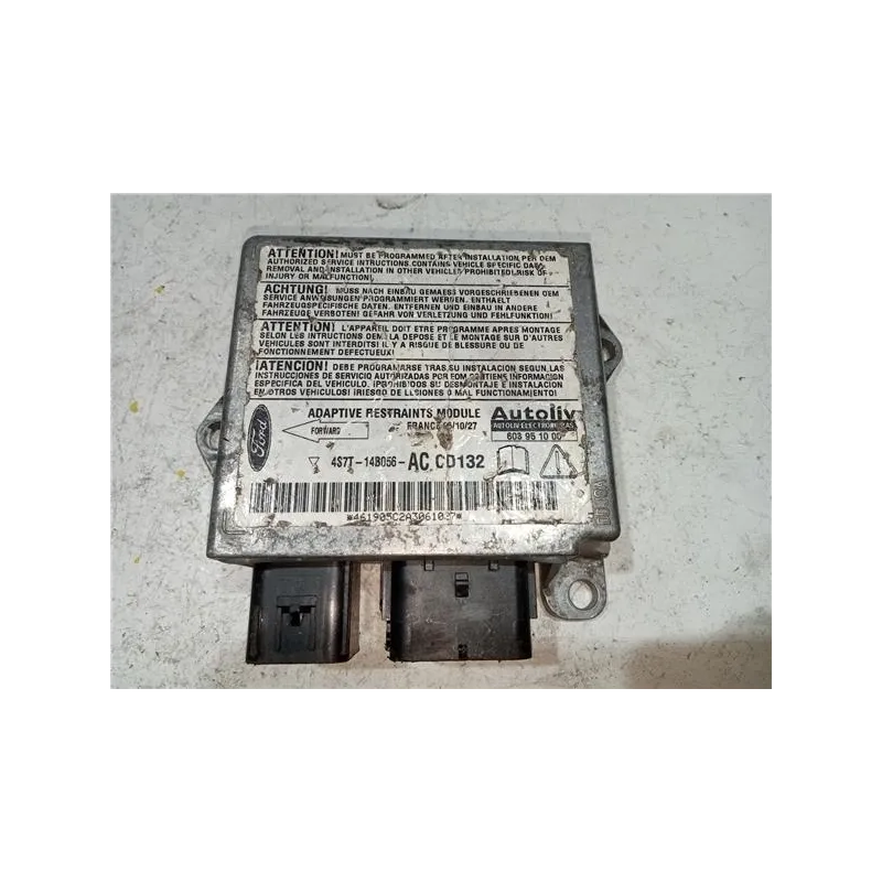Recambio de centralita airbag para ford mondeo berlina (ge)(2000) referencia OEM IAM 4S7T14B056AC  