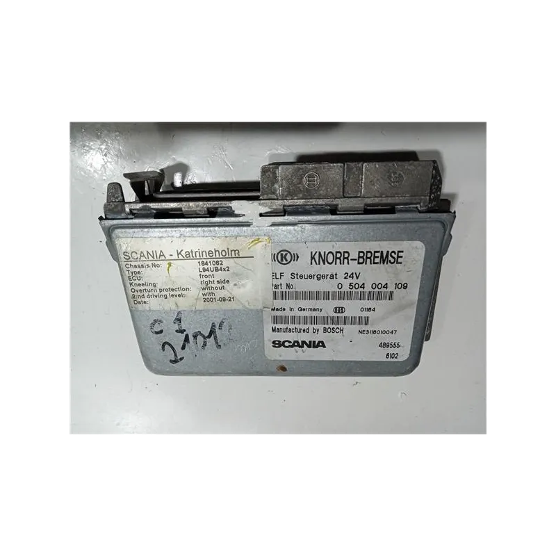 Recambio de centralita para scania e 0339 l094ub4x2 cidade ii referencia OEM IAM 0504004109  