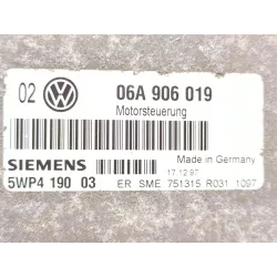 Recambio de centralita inyeccion para volkswagen golf iv (1j1) 1.6 referencia OEM IAM 06A906019 5WP419003  