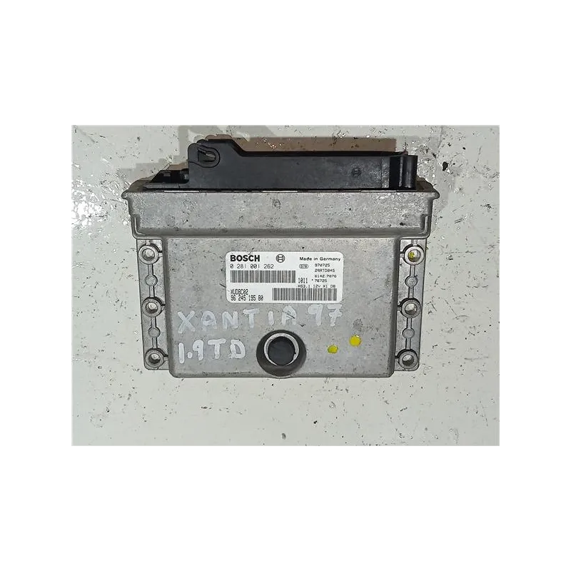 Recambio de centralita inyeccion para citroën xantia berlina (1993) 1.9 turbo d referencia OEM IAM 9624519580 XUDBC02  